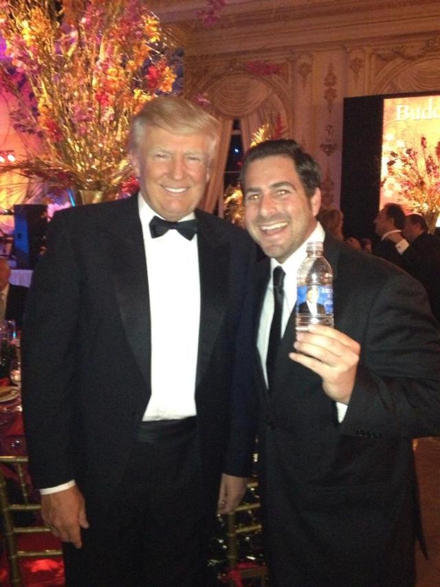 Donald Trump and Evan Golden